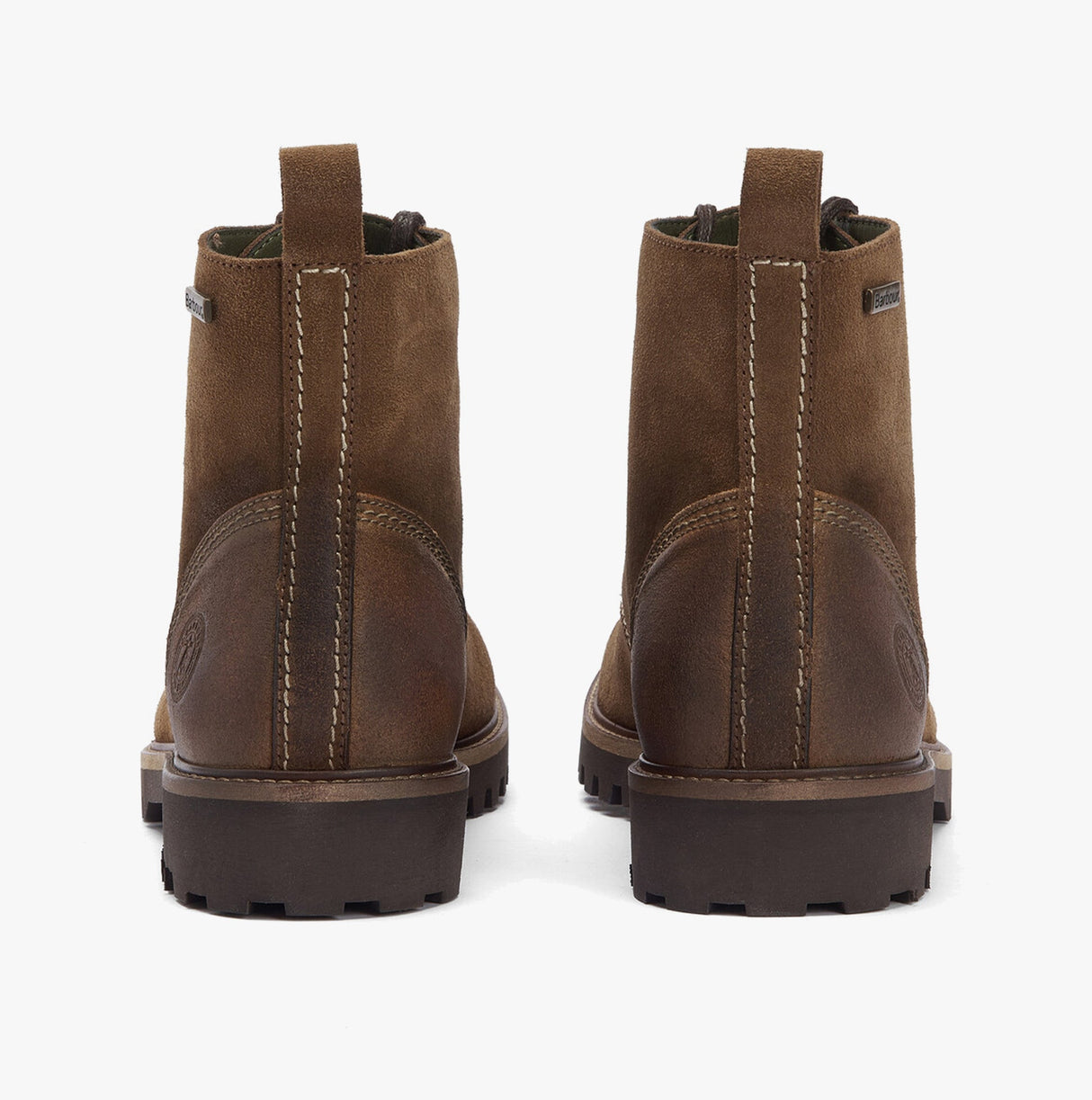 Barbour FOGGY Mens Derby Boots Cognac