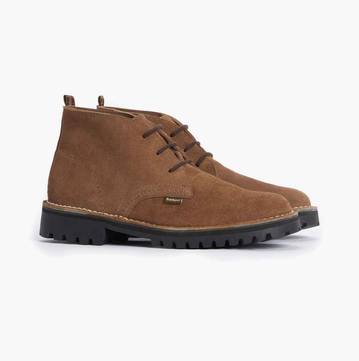 Barbour HOBART Mens Chukka Boots Taupe
