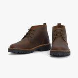 Barbour HOBART Mens Chukka Boots Brown