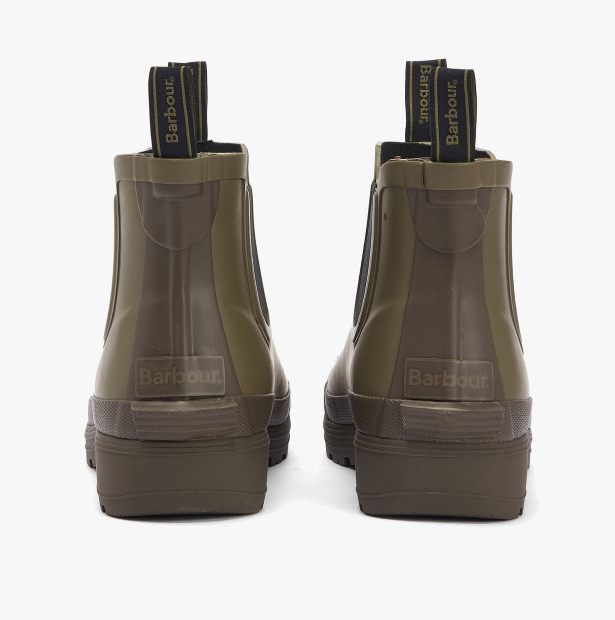 Barbour STORM Mens Chelsea Wellies Olive/Olive
