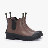Barbour STORM Mens Chelsea Wellies Dark Sand/Black