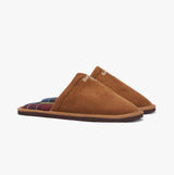 Barbour EVERITT Mens Mule Slippers Camel