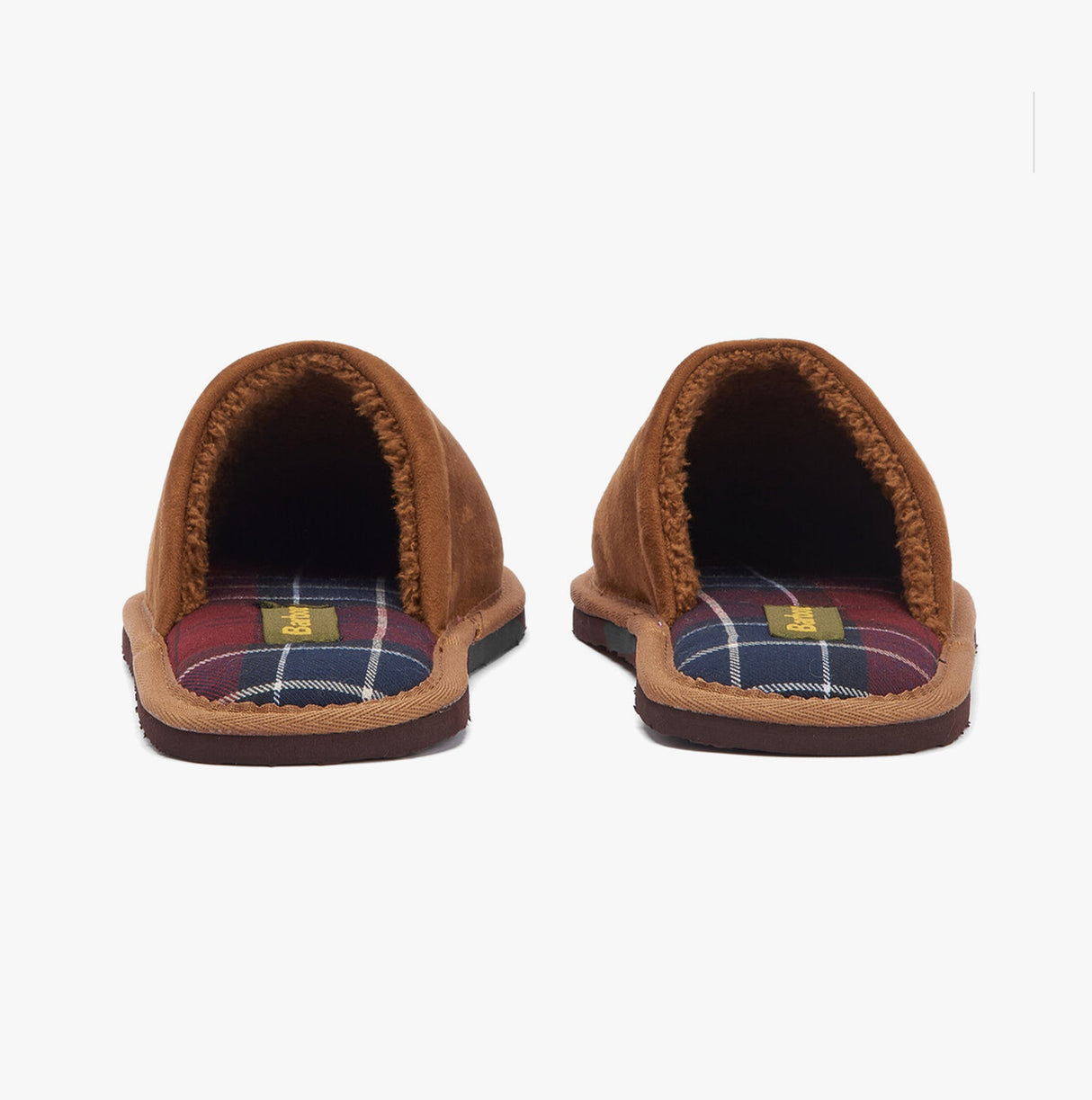 Barbour EVERITT Mens Mule Slippers Camel