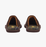 Barbour EVERITT Mens Mule Slippers Brown
