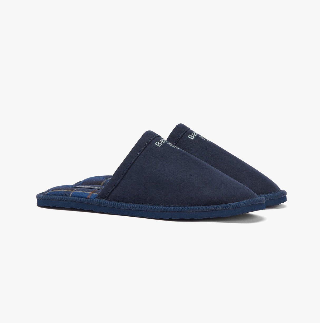 Barbour EVERITT Mens Mule Slippers Navy