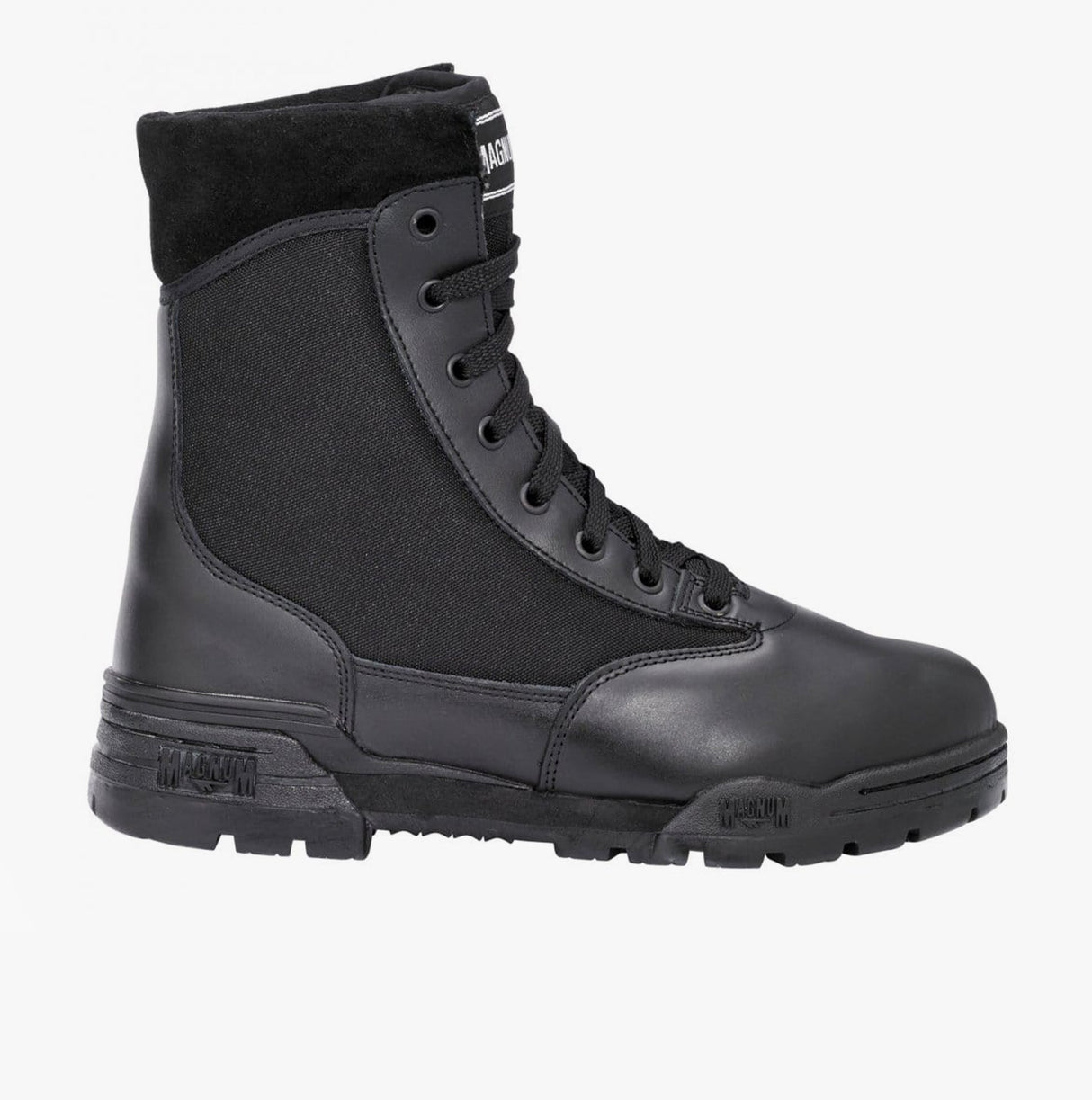Magnum PANTHER 8.0 SZ Unisex Non-Safety Side Zip Combat Boots Black