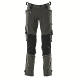 Mascot Adanced 17079 Water-Repellent Stretch Kneepad Work Trouser Grey Dark Anthracite / 27" Waist, 32" Leg