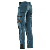 Mascot Adanced 17079 Water-Repellent Stretch Kneepad Work Trouser Petrol Blue