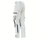 Mascot Adanced 17079 Water-Repellent Stretch Kneepad Work Trouser White