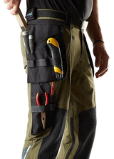 Mascot Advanced 17031 Water-Repellent Stretch Holster Pocket Work Trouser Khaki