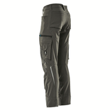 Mascot Advanced 17179 Ultimate Stretch Kneepad Work Trousers Dark Anthracite, 27" Waist 30" Leg
