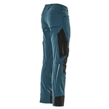 Mascot Advanced 17179 Ultimate Stretch Kneepad Work Trousers Petrol Blue