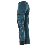 Mascot Advanced 17179 Ultimate Stretch Kneepad Work Trousers Petrol Blue