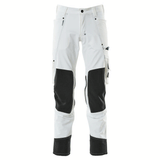 Mascot Advanced 17179 Ultimate Stretch Kneepad Work Trousers White