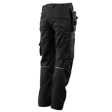 Mascot Lindos 07379 Kneepad Holster Pocket Work Trousers Black