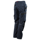 Mascot Lindos 07379 Kneepad Holster Pocket Work Trousers Navy Blue