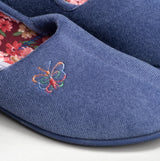 Mirak BOUQUET Womens Slippers Blueberry