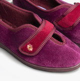 Mirak ANDREA Womens Slippers Wine