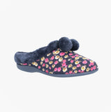 Mirak CHABILIS Womens Textile Mule Slippers Floral