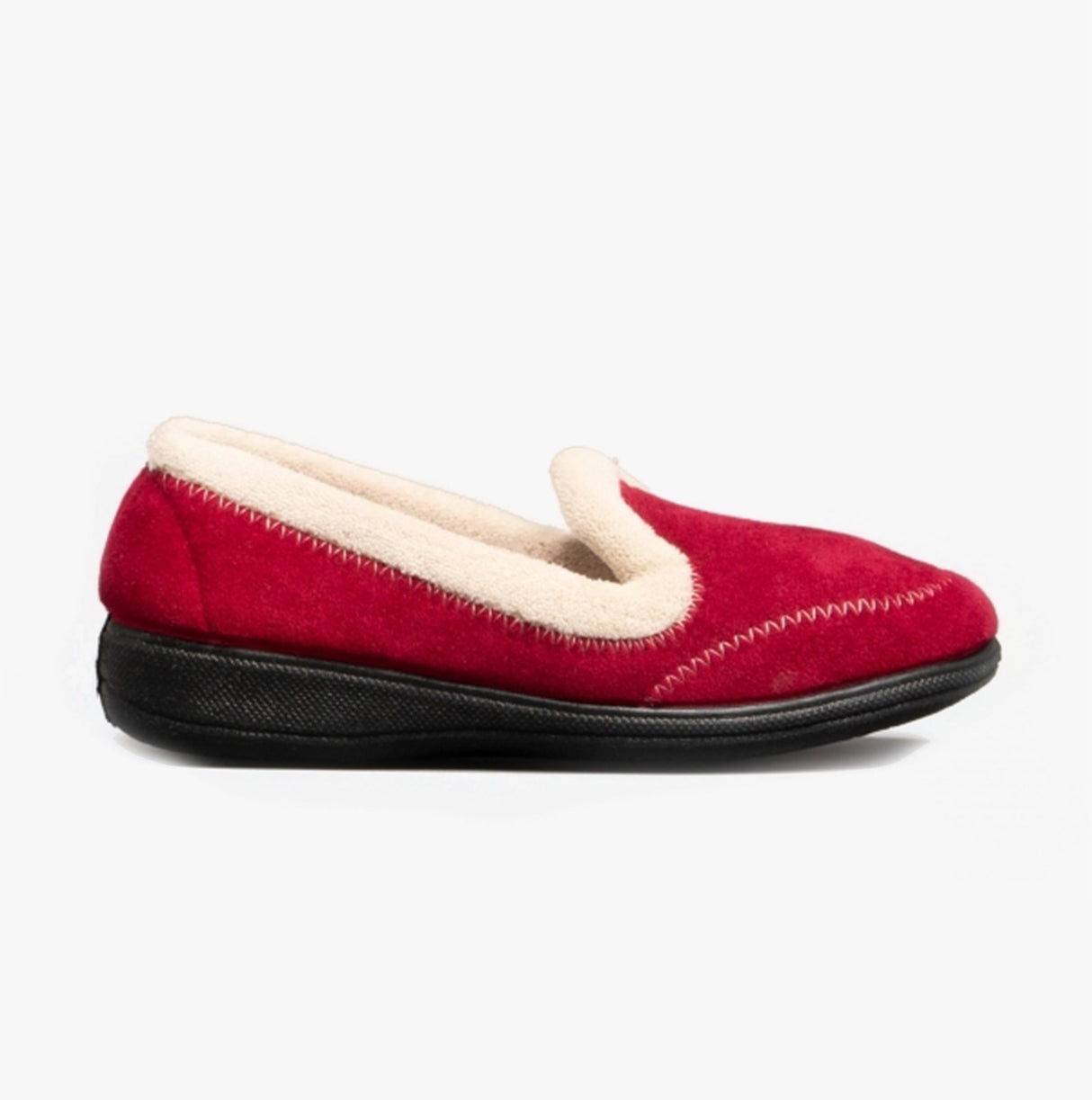 Mirak MAIER Womens Slippers Burgundy