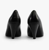 Mod Comfys JASMIN Womens Leather Court Shoes Black