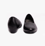 Mod Comfys JULES Womens Leather Court Shoes Black
