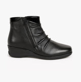 Mod Comfys L215A Womens Ankle Boots Black