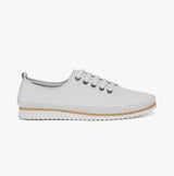 Mod Comfys L988G 5-Eye Lace Womens Leather Shoes White