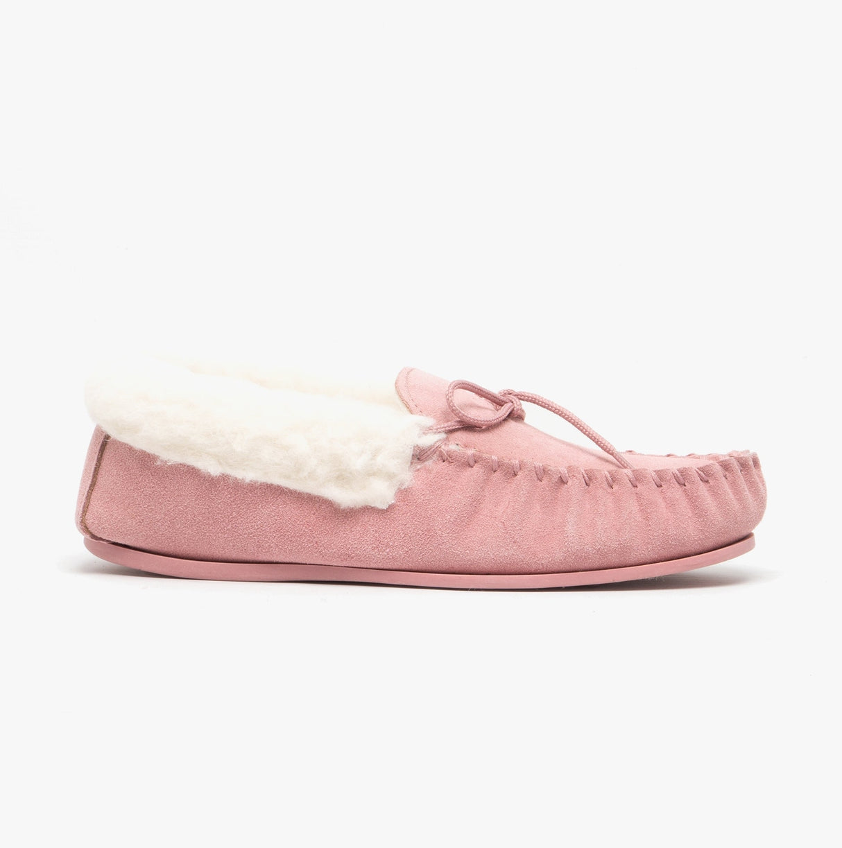 Mokkers EMILY Womens Moccasin Slippers Pink