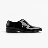Montecatini Mens Patent Leather Evening Oxford Shoes Black