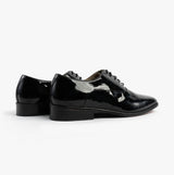 Montecatini Mens Patent Leather Evening Oxford Shoes Black