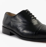 Montecatini ADRIAN Mens Capped Oxford Shoes Black