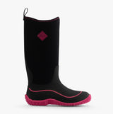 Muck Boots HALE Womens Wellington Boots Black/Pink