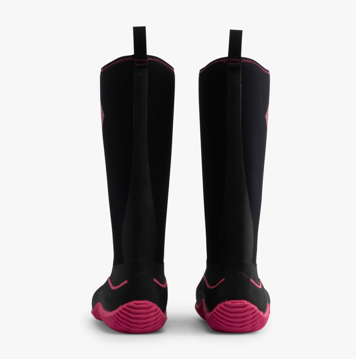 Muck Boots HALE Womens Wellington Boots Black/Pink