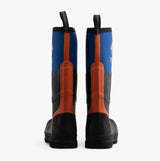 Muck Boots CHORE MAX S5 Unisex Rubber Wellington Boots Blue/Orange