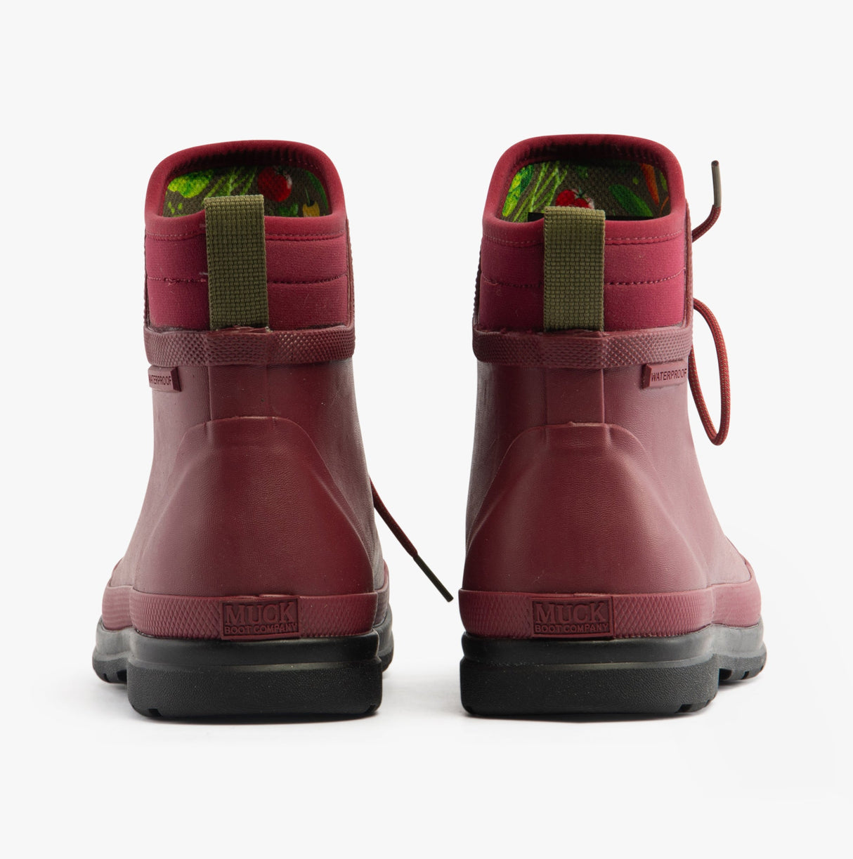 Muck Boots MUCK ORIGINALS Womens Rubber/Neoprene Wellington Boots Red