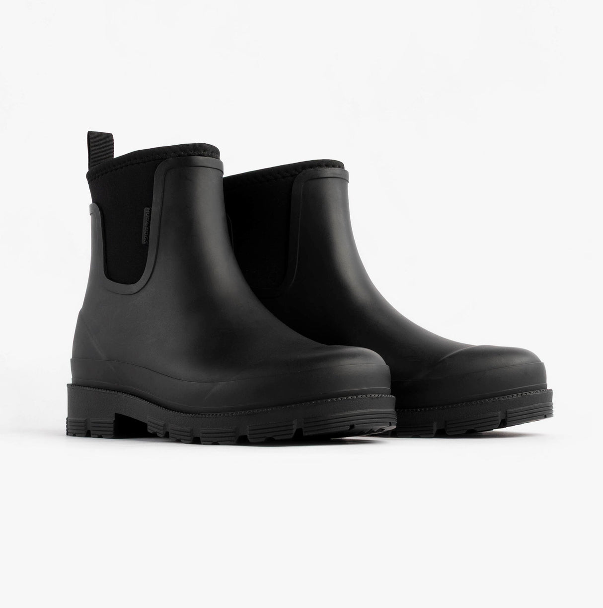 Mud Dogs BROOKE Womens Ankle Neoprene Wellies Black