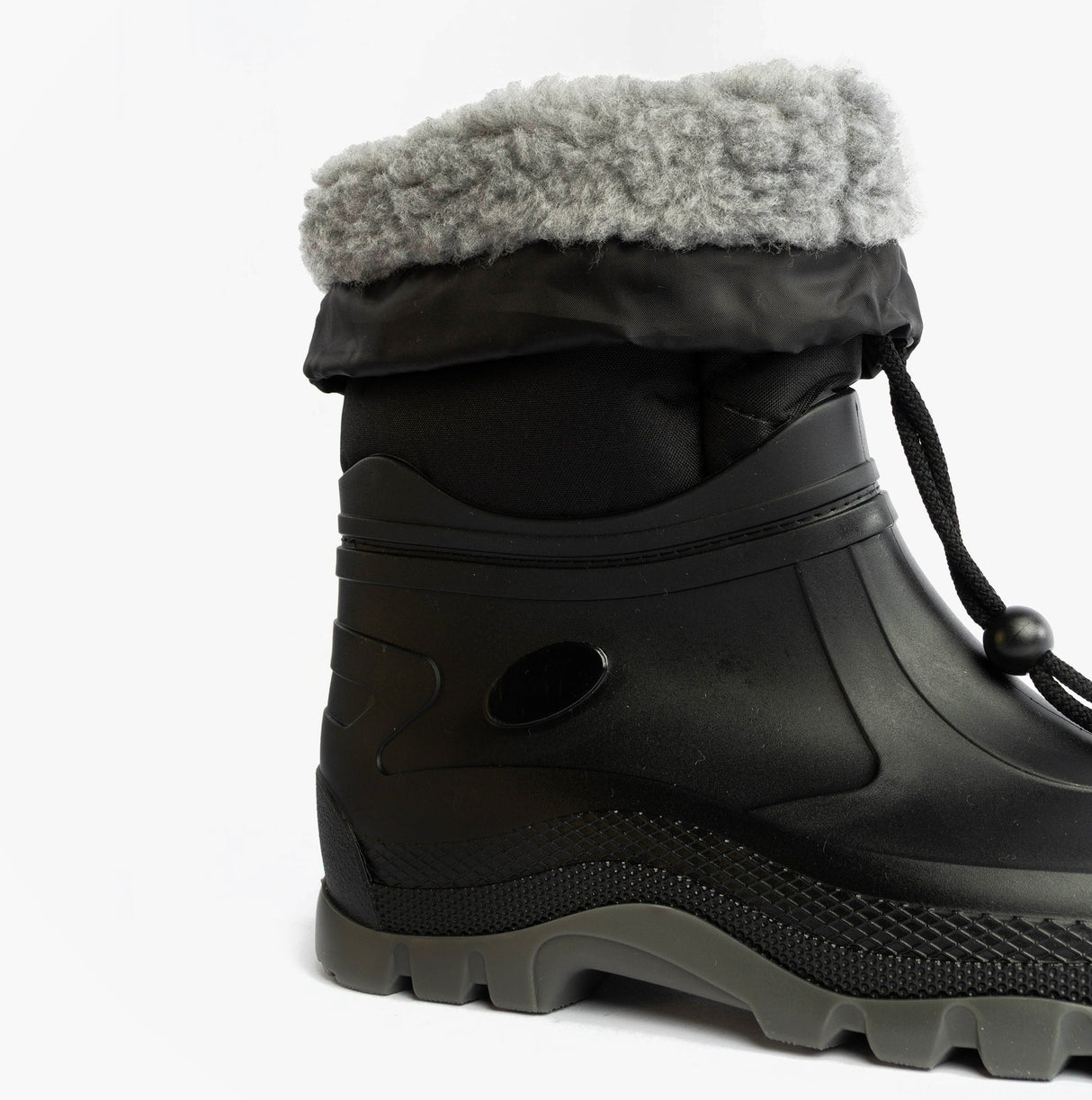 Mud Dogs NORDIC Mens Warm Lined Boots Black