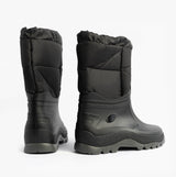 Mud Dogs NORDIC Mens Warm Lined Boots Black