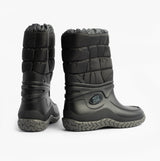 Mud Dogs NORDIC Womens Warm Lined Boots Black