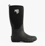 Mud Dogs RUTLAND TALL Neoprene Wellies Black