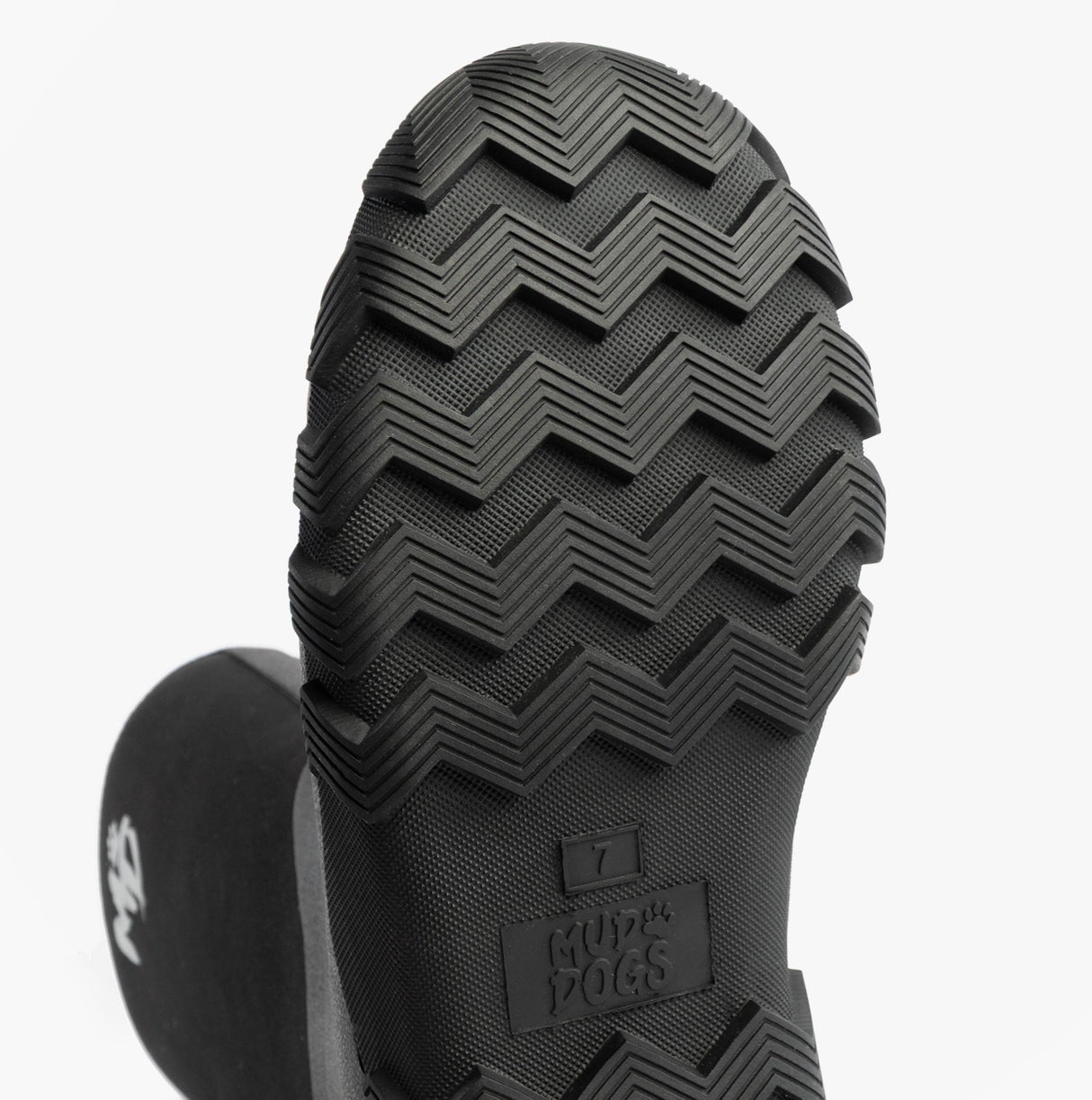 Mud Dogs RUTLAND TALL Neoprene Wellies Black