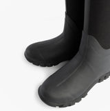 Mud Dogs RUTLAND TALL Neoprene Wellies Black