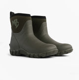 Mud Dogs RUTLAND SHORT Unisex Neoprene Wellies Olive