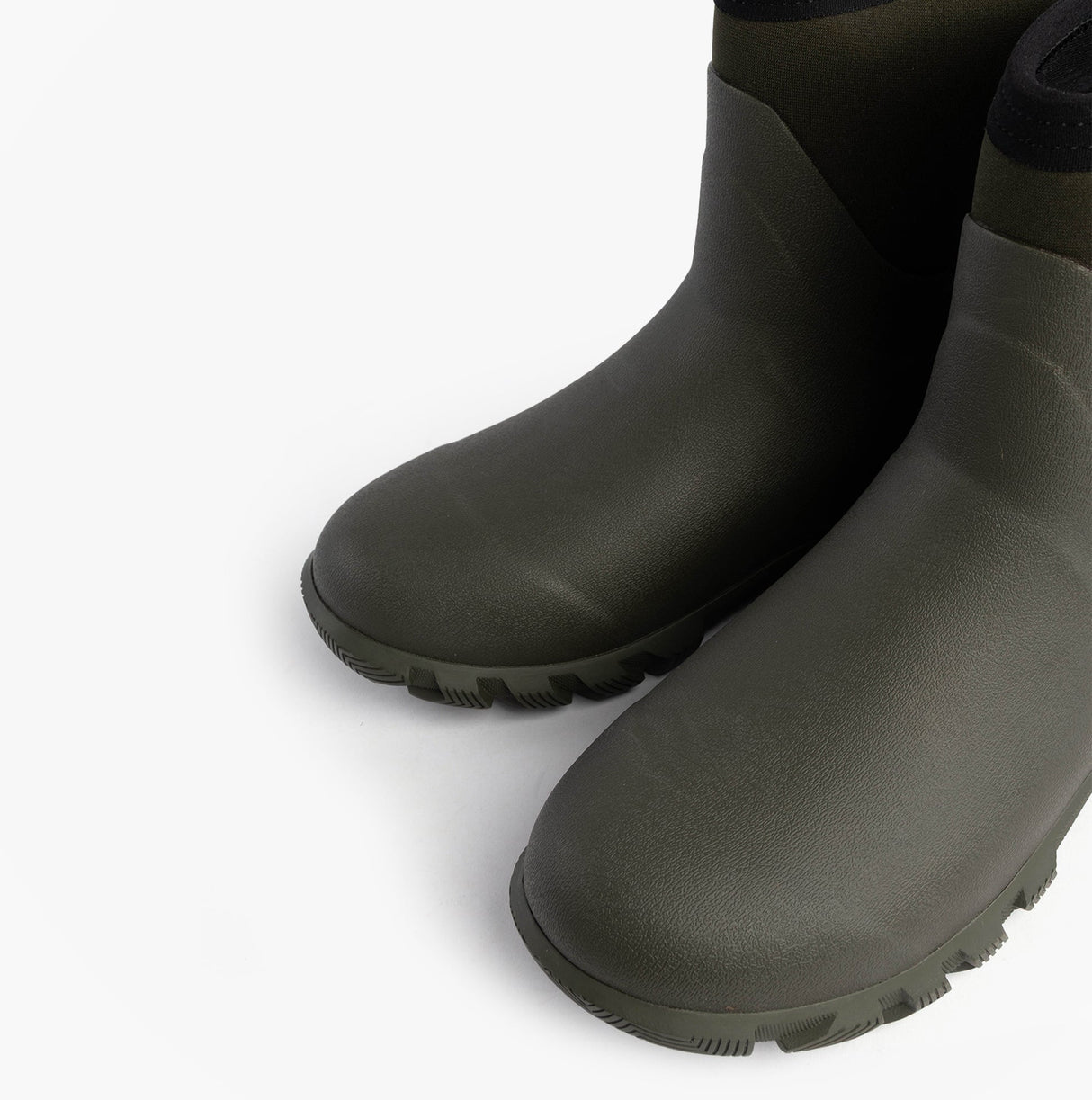 Mud Dogs RUTLAND SHORT Unisex Neoprene Wellies Olive