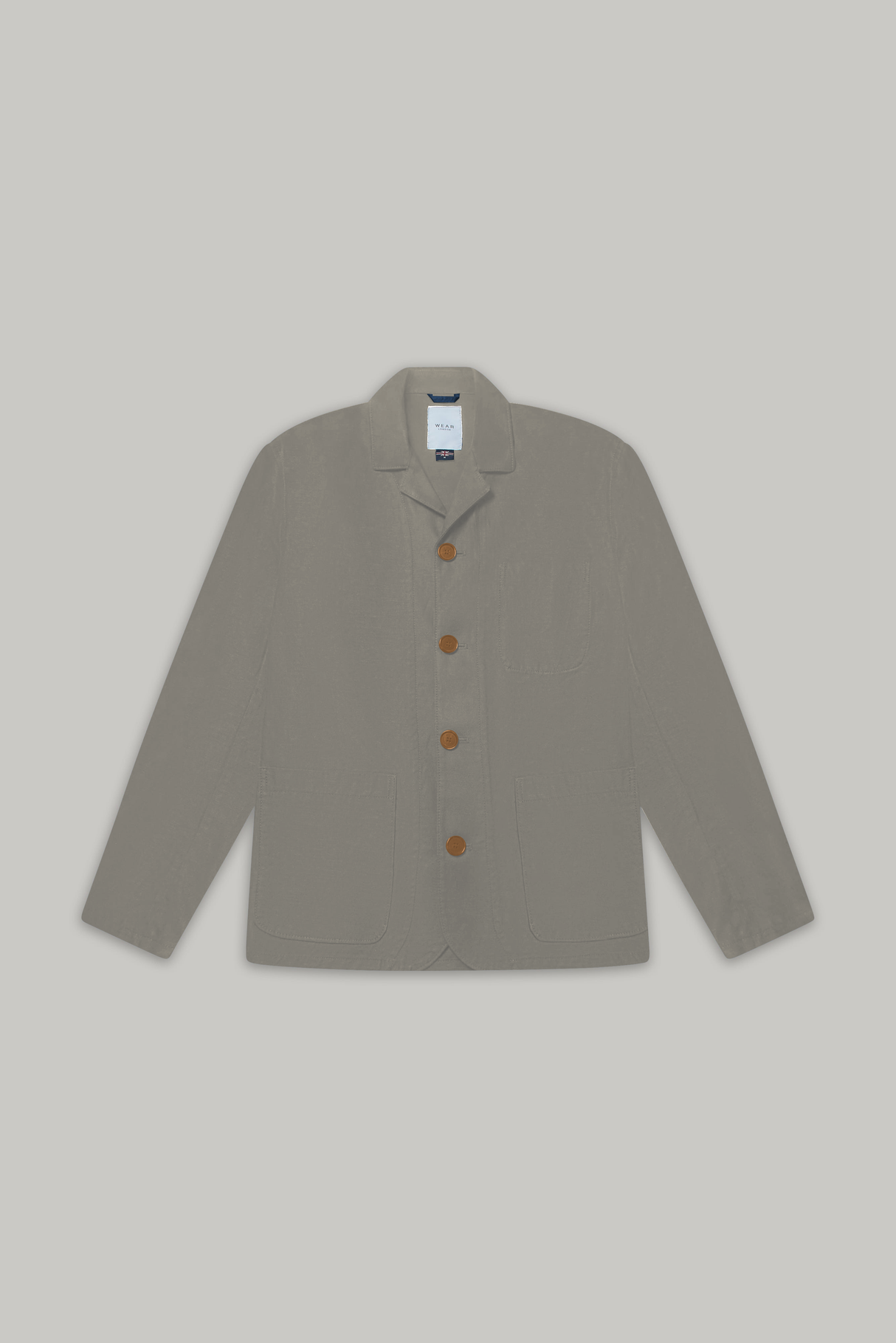 Tuxford Casual Blazer - Mushroom Comfort Stretch