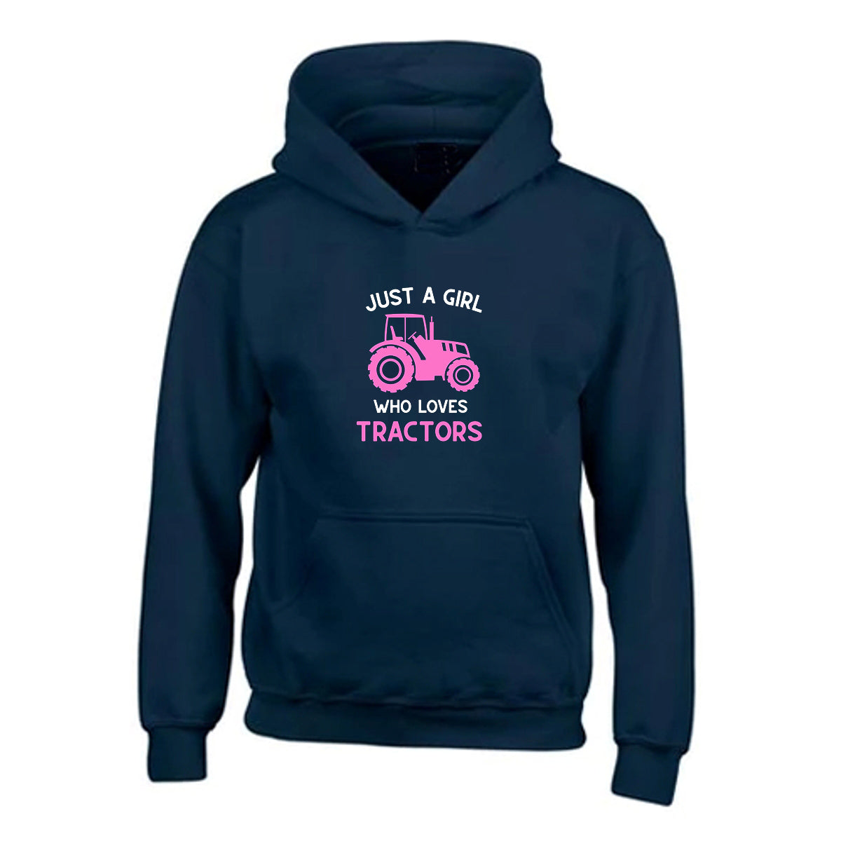 Girls Tractor Hoodie - CL007