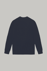 J Hailey Crew Knit - Dark Midnight
