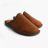 Nordikas 131 DUBLIN Mens Mule Slippers Brown