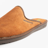 Nordikas 131 DUBLIN Mens Mule Slippers Brown